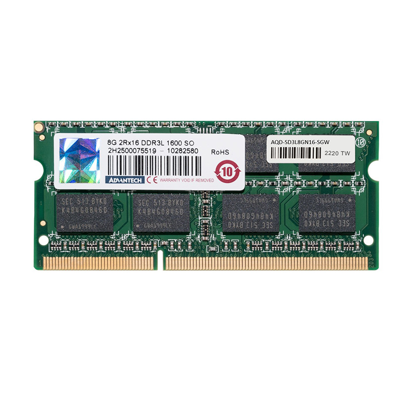 AQD-SD3L8GN16-SGW-8G SO-DDR3-1600 512X8 1.35V SAM -40~85℃